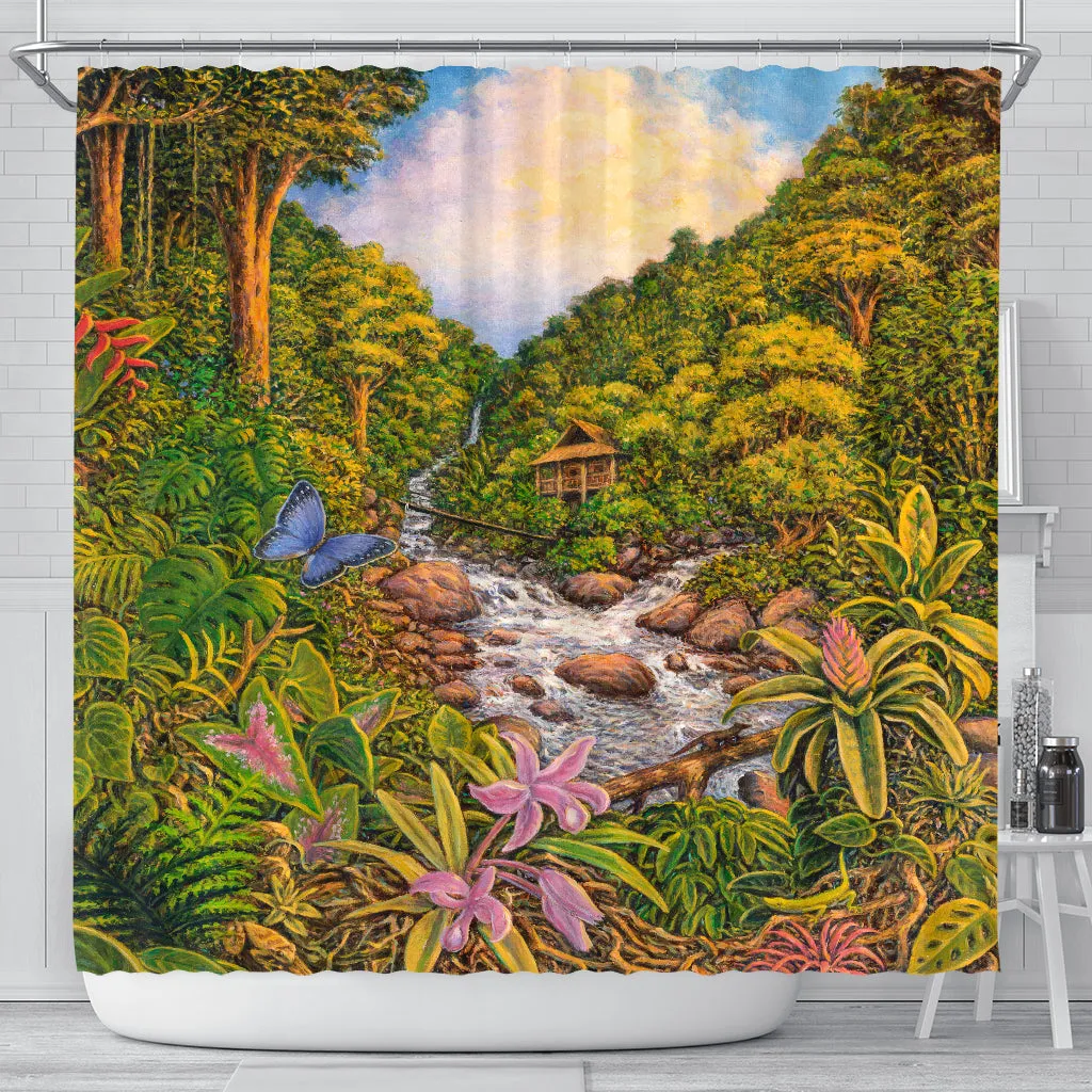 Rio Encantado | Shower Curtain | Mark Henson