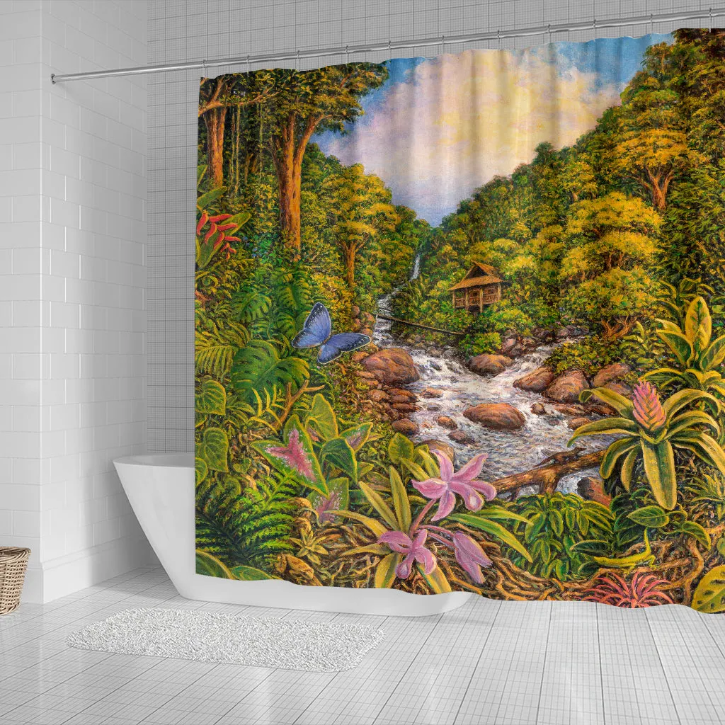 Rio Encantado | Shower Curtain | Mark Henson