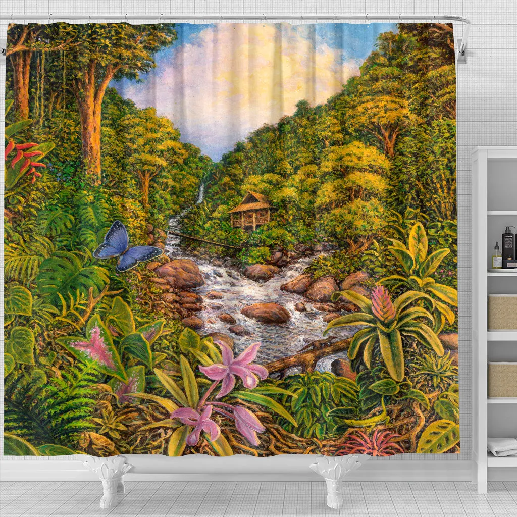 Rio Encantado | Shower Curtain | Mark Henson