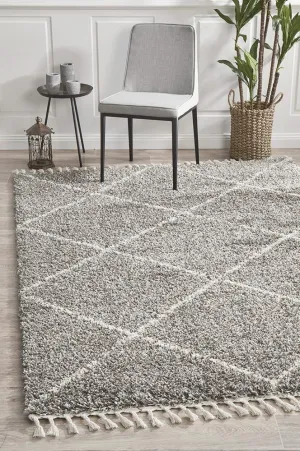 Saffron 22 Rug (Grey) by Rug Culture