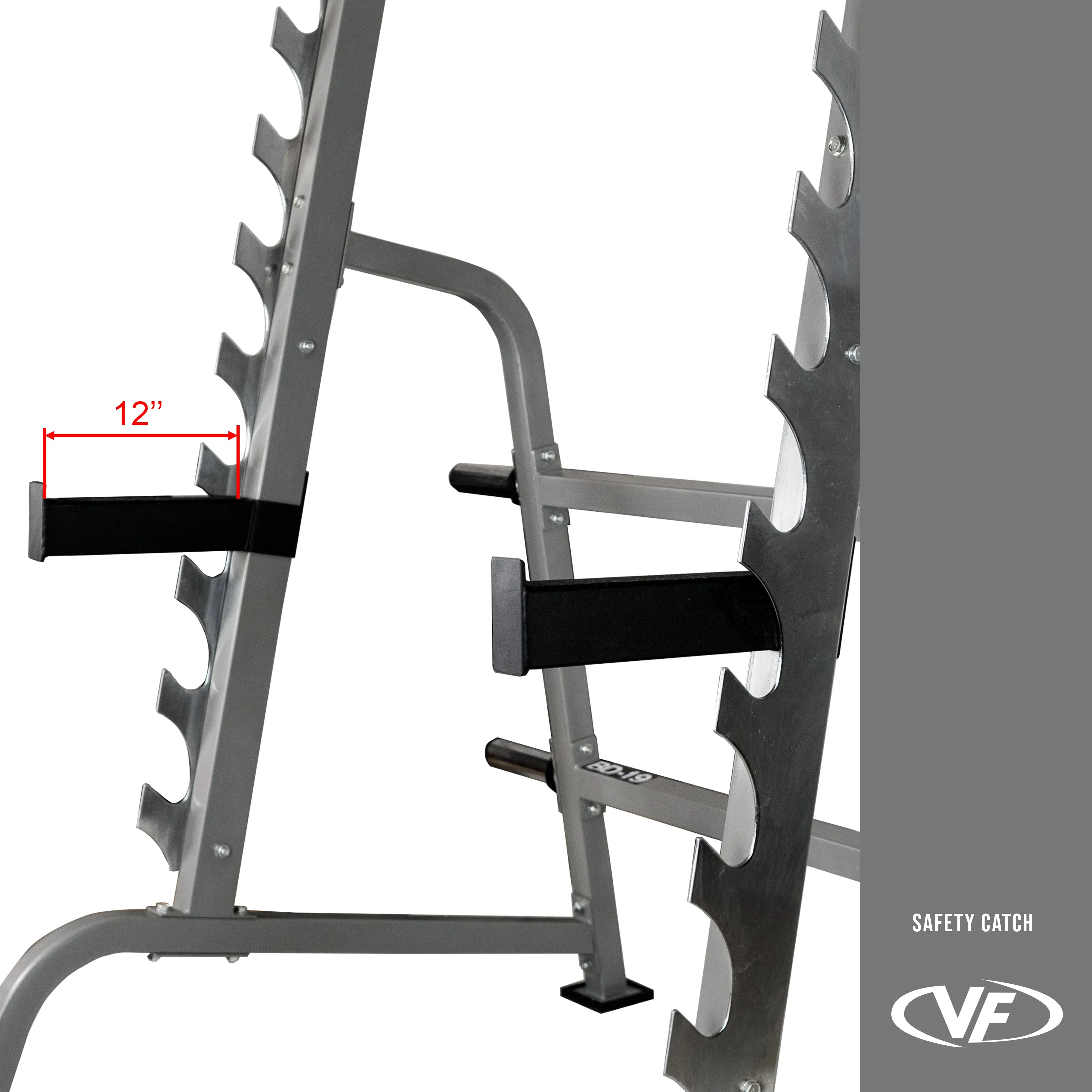 Sawtooth Squat Rack - Bench Press w/ Plate Storage