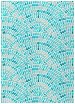 Seabreeze SZ7 Teal Rug