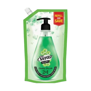 SIENA DROPLET ANTI BACTERIAL HAND WASH 400ML POUCH