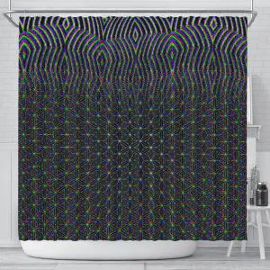 Starflow | Shower Curtain | Hakan Hisim