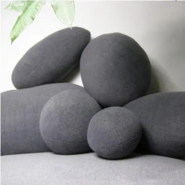 Stone Pebble Pillows