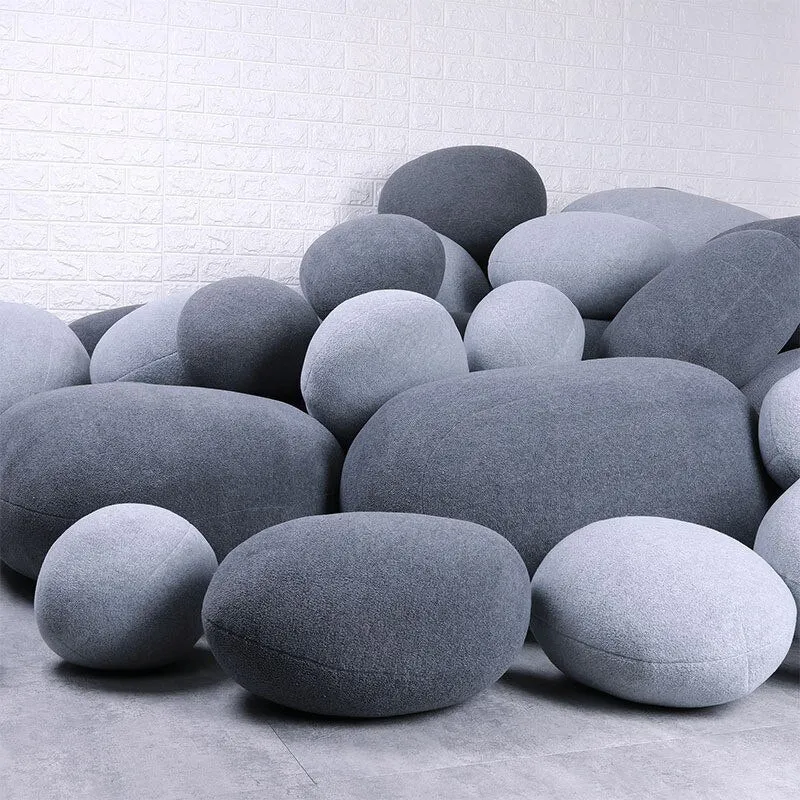 Stone Pebble Pillows