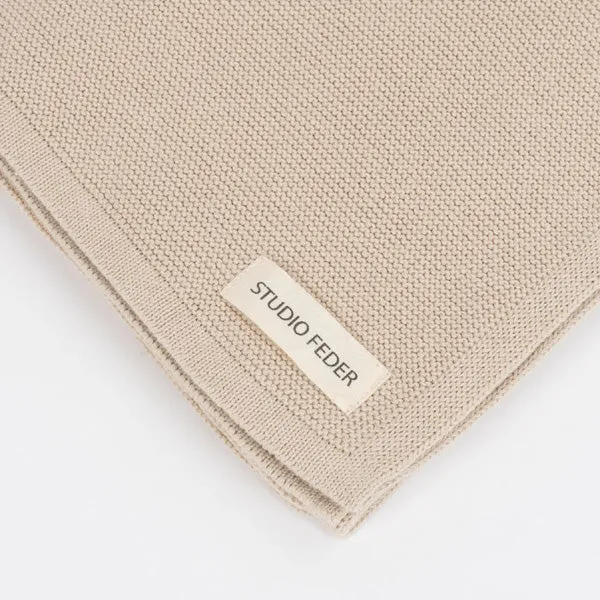 Studio Feder Baby Throw - Oat