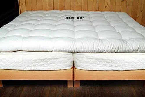 Supremely Soft and Fluffy Dreamland Organic Wool Mattress Topper