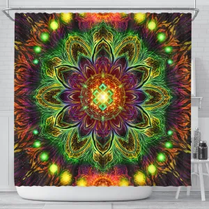 The Endless Dimension Shower Curtain | Yantrart