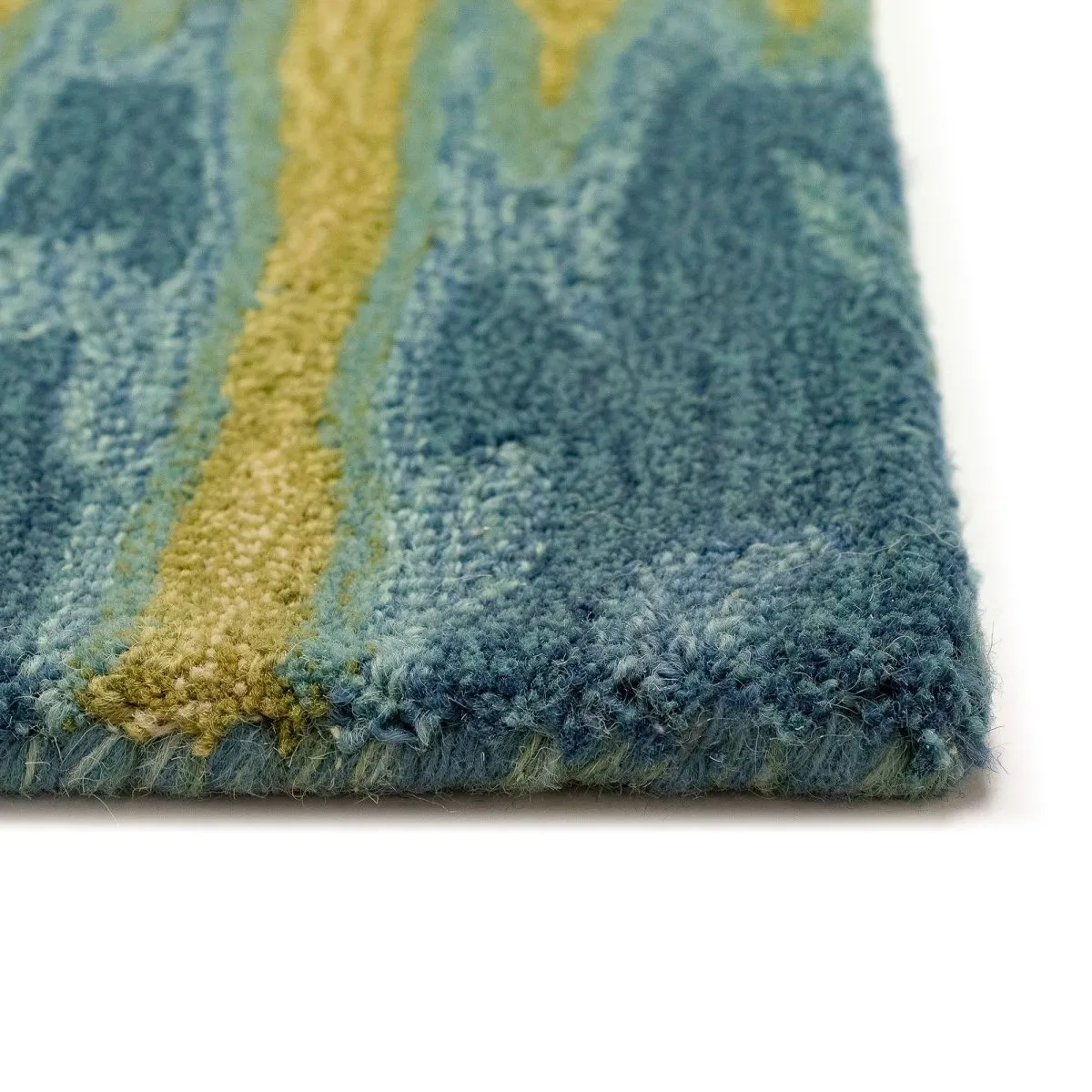 Trans-Ocean CORSICA Indoor Hand Tufted Wool Plush Areaa Rug  - Ocean