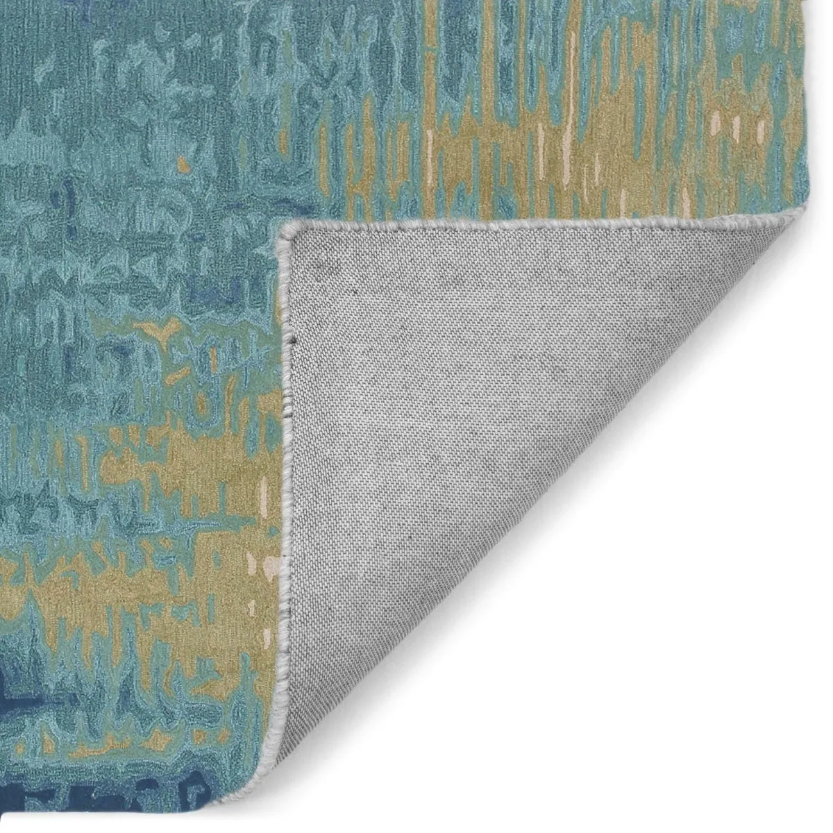 Trans-Ocean CORSICA Indoor Hand Tufted Wool Plush Areaa Rug  - Ocean