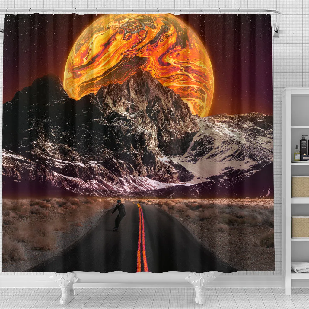 Under The Sun Shower Curtain | Geoglyser