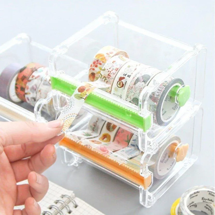 Washi Cutter Tape Holder   Washi Tape Cutter  Color Random